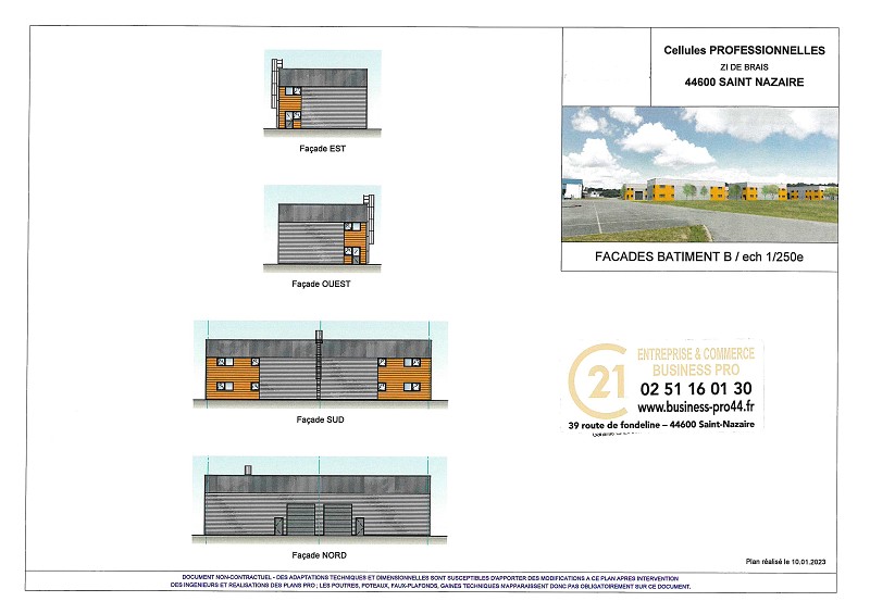 Agrandir la photo Local d'activité à vendre - 196.0 m2 - 44 - Loire-Atlantique