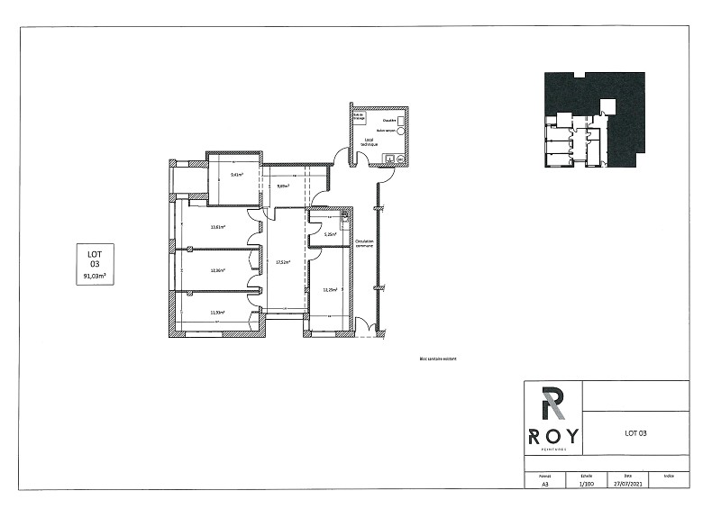 Agrandir la photo Bureaux à louer - 91.0 m2 - 44 - Loire-Atlantique