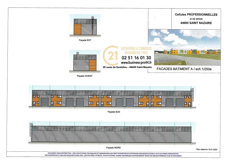 Agrandir la photo Local d'activité à vendre - 155.0 m2 - 44 - Loire-Atlantique