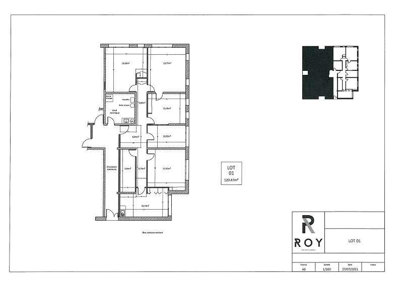 Agrandir la photo Bureaux à louer - 120.0 m2 - 44 - Loire-Atlantique