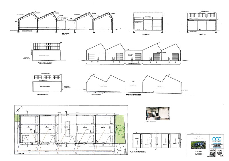 Local d'activité à louer - 313.0 m2 - 44 - Loire-Atlantique