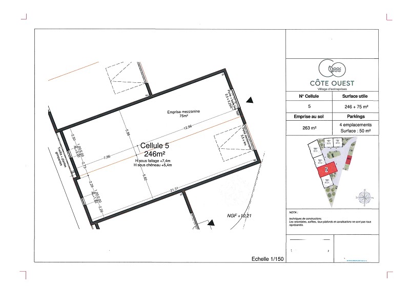 Agrandir la photo Local d'activité à vendre - 321.0 m2 - 44 - Loire-Atlantique