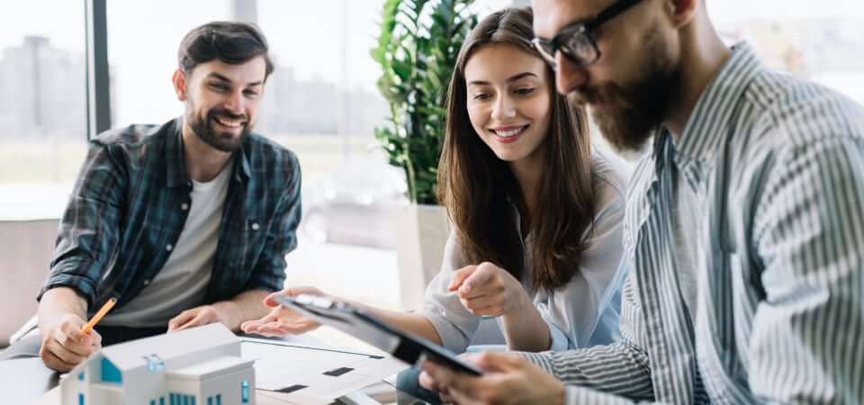 l'équipe de l'agence Business Pro